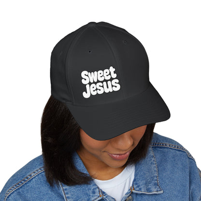 Sweet Jesus Embroidered Cap, Adjustable Baseball Hat, Funny Gift for Christians, Stylish Summer Accessory, Unique Religious Merchandise