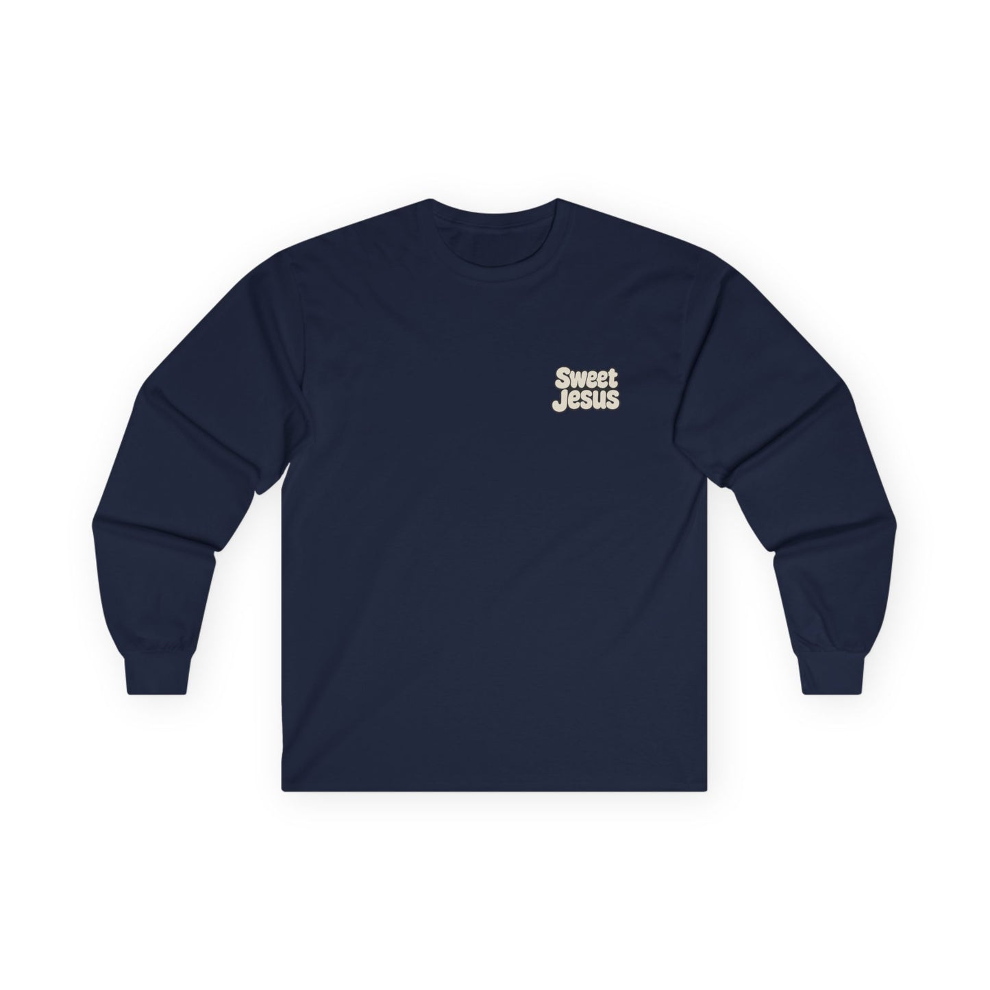 🙌 Sweet Jesus Long Sleeve Tee – Faith Meets Fun 🙌