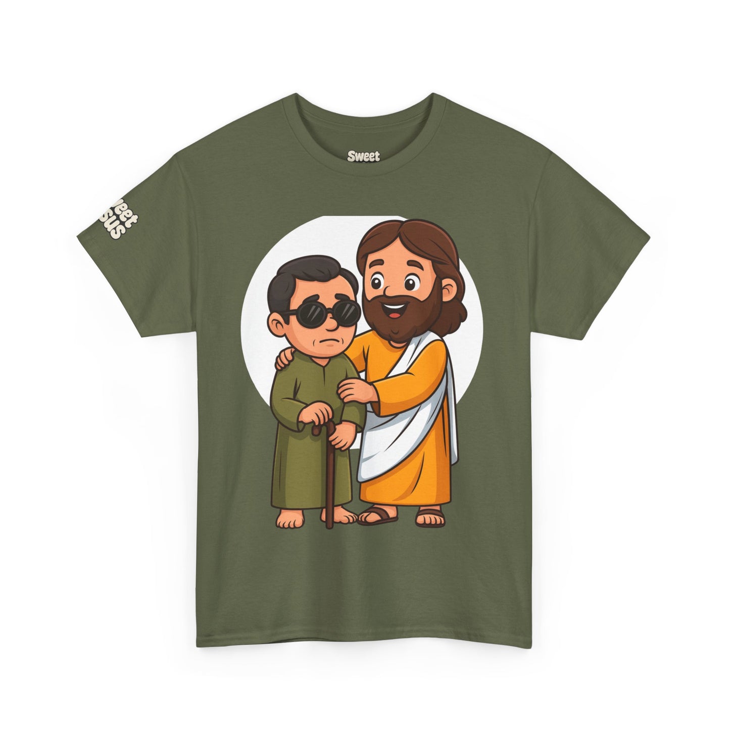 Sweet Jesus “Healing the Blind” T-Shirt – Wear the Miracle