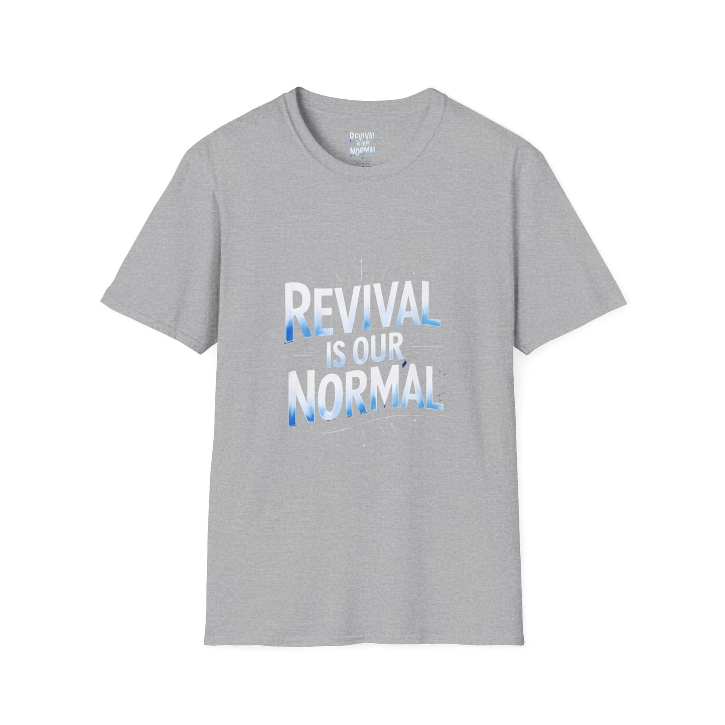 Revival Unisex T-Shirt - Soft Tee with 'Revival is our Normal'