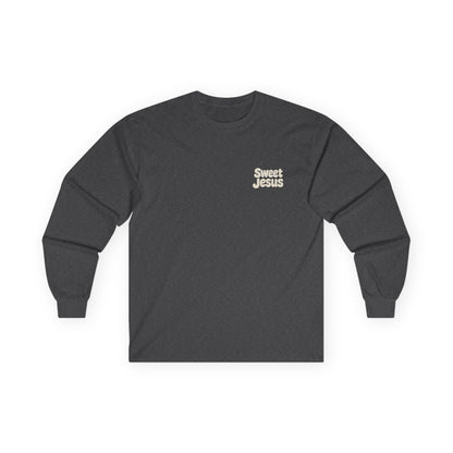 🙌 Sweet Jesus Long Sleeve Tee – Faith Meets Fun 🙌