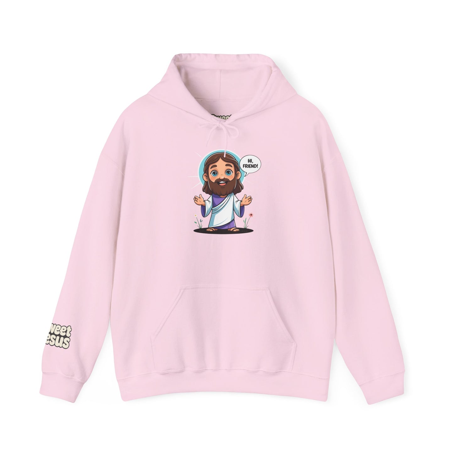 Sweet Jesus “Be Friendly” Hoodie – Comfort with a Message