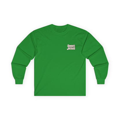 🙌 Sweet Jesus Long Sleeve Tee – Faith Meets Fun 🙌